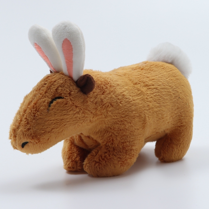 Мягкая игрушка &laquo;Капибара. Зайка&raquo;, с ушками и хвостиком