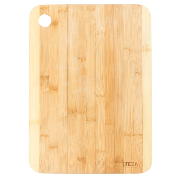 Доска разделочная с круглой прорезью Country, 33х24х1 см, бамбук