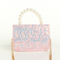 Сумка детская для девочки на клапане «Выбражулька», цвет розовый Сумка детская для девочки на клапане «Выбражулька», цвет розовый