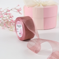 Лента капроновая, 40 мм, 20 &plusmn; 1 м, цвет пудровый №171