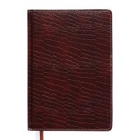 Ежедневник датированный 2024 года, А5, 176 листов, Attomex.Croco, обложка искусственная кожа, ляссе, блок 70 г/м2, коричневый Ежедневник датированный 2024 года, А5, 176 листов, Attomex.Croco, обложка искусственная кожа, ляссе, блок 70 г/м2, коричневый