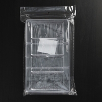 Форма для шоколада &laquo;Кора дерева&raquo;, 20&times;12&times;2,5 см, 4 ячейки 8&times;4&times;1 см, цвет прозрачный