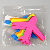 Набор фигурок из EVA "Самолет", 12 шт, цвет МИКС