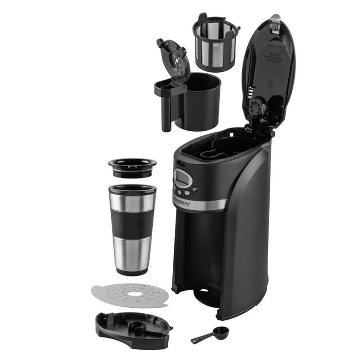 Кофеварка Endever Costa-1043, капельная, 800 Вт, 0.42 л, тёмно-серая