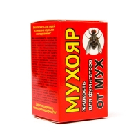 Дополнительный флакон-жидкость от мух "Мухояр", флакон, 30 мл Дополнительный флакон-жидкость от мух "Мухояр", флакон, 30 мл