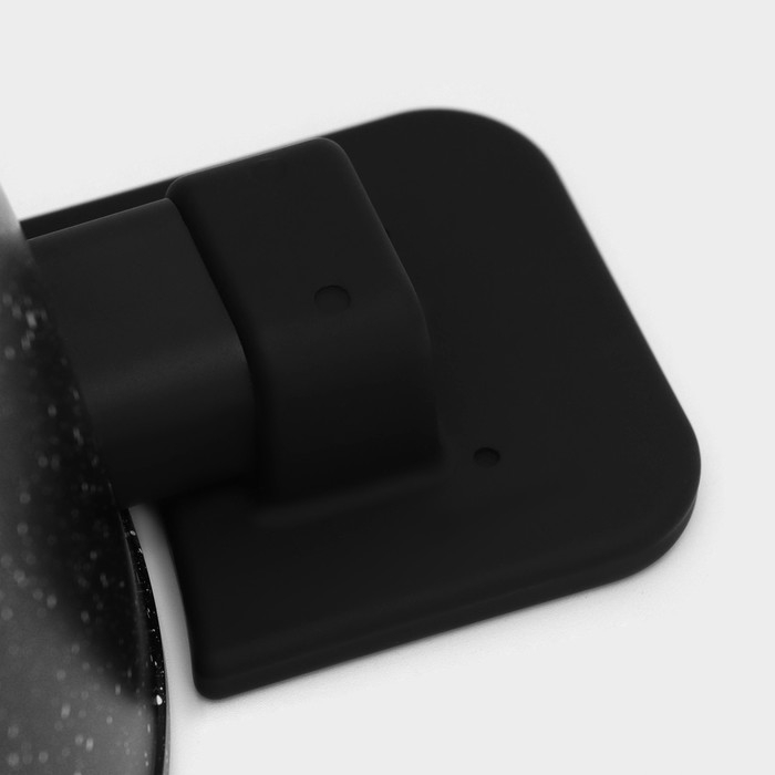 Кастрюля с крышкой Доляна &laquo;Первый дом&raquo;, 2,5 л, d=20 см, антипригарное покрытие, индукция, цвет чёрный