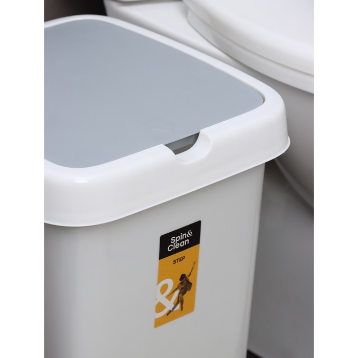 Контейнер для мусора Svip &laquo;Квадра&raquo;, 25 л, цвет МИКС