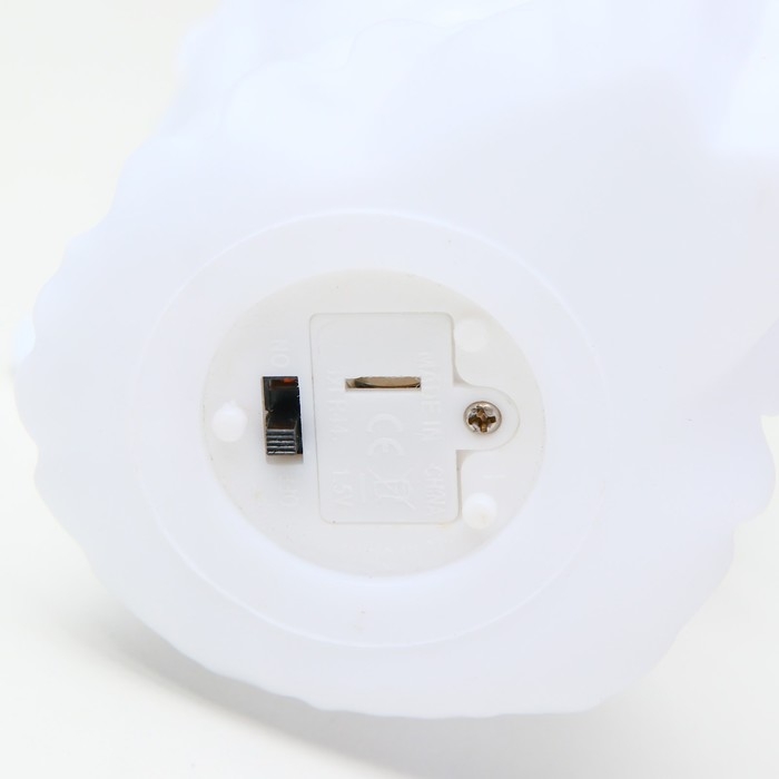 Ночник "Ангельская малышка" LED от батареек 3xLR44 белый 7х10х15см RISALUX