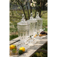 Диспенсер для напитков стеклянный Magistro &laquo;Изыск&raquo;, 3 л, 17&times;44,5 см