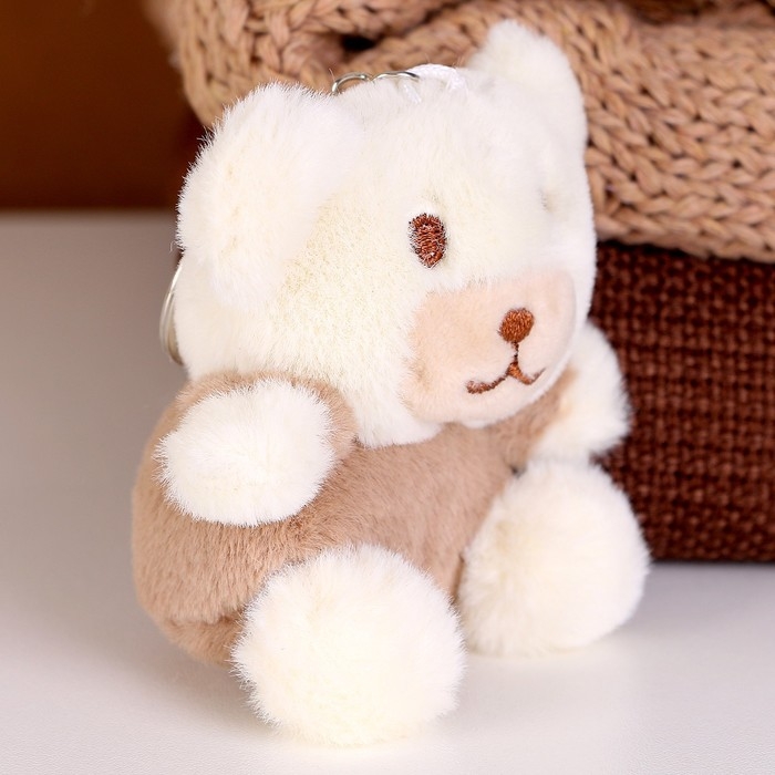 Мягкая игрушка &laquo;Мишка&raquo; на брелоке, 10 см, цвет МИКС