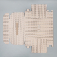 Коробка новогодняя складная &laquo;С новым годом!&raquo;, бурый, 27 х 21 х 9 см, Новый год