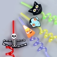 Трубочки для коктейля &laquo;Хэллоуин&raquo;, в наборе 4 шт.