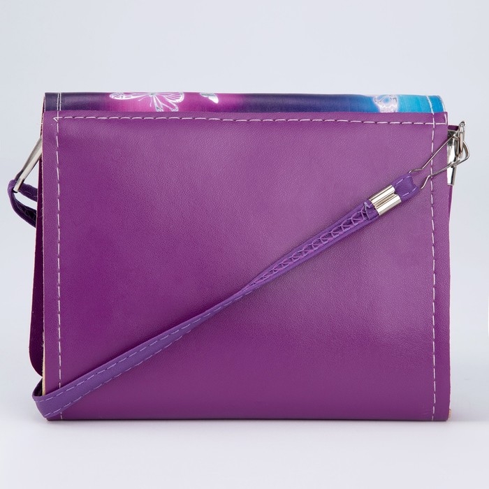 Сумка детская для девочки Beautiful на клапане, цвет фиолетовый Сумка детская для девочки Beautiful на клапане, цвет фиолетовый