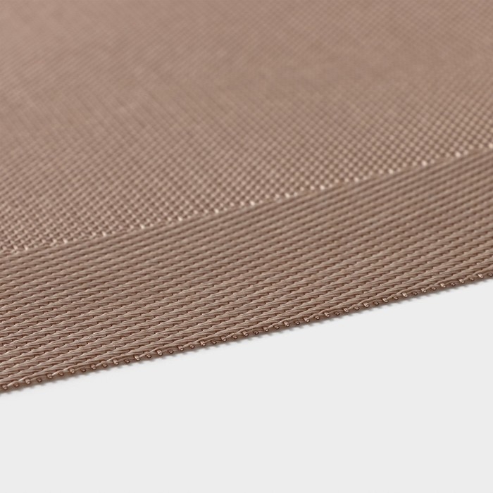 Салфетки сервировочные на стол Доляна &laquo;Шахматы&raquo;, 45&times;30 см, 4 шт, цвет светло-коричневый