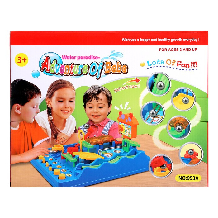 Настольная игра на логику &laquo;Веселые лабиринты&raquo;, 3+