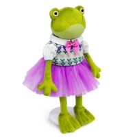 Мягкая игрушка «Оливия Кваковская», с жаккардовым жилетом, 16 см Мягкая игрушка «Оливия Кваковская», с жаккардовым жилетом, 16 см