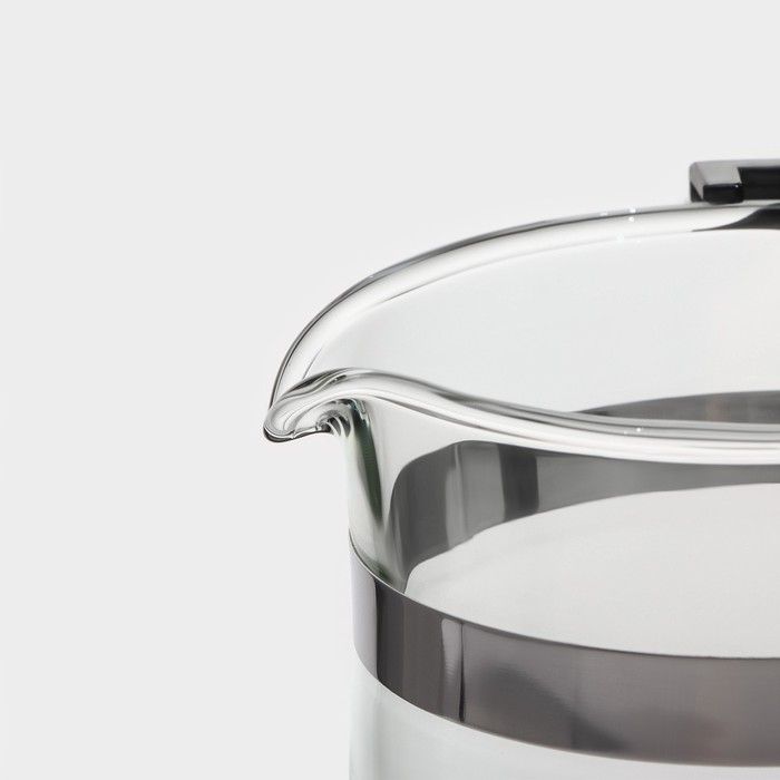 Чайник стеклянный заварочный Magistro &laquo;Мантана&raquo;, 500 мл, с пластиковым ситом