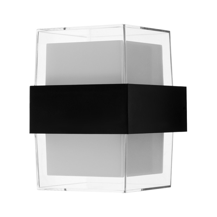 Светильник фасадный &laquo;Гранд двойной&raquo;, FSD-056, 10 Вт, 3000К, IP65, 220 В, пластик, черный