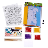Набор для творчества: изготовление топперов, раскраска-наклейки аппликация EVA &laquo;Море&raquo;