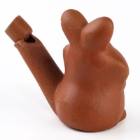 Свистулька керамическая &laquo;Зайка&raquo;, для росписи 3,3 &times; 6,3 &times; 6,2 см