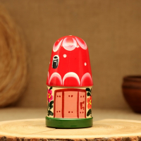 Пальчиковый театр &laquo;Колобок&raquo;, теремок и 7 кукол, 14 см