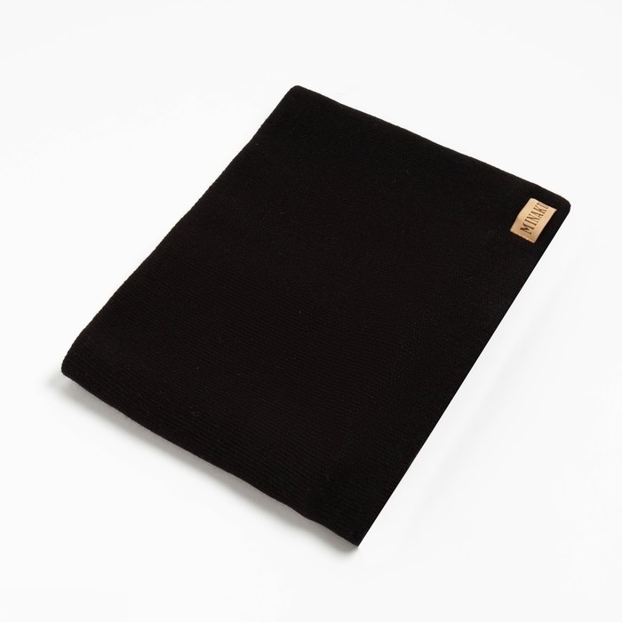 Снуд детский вязаный MINAKU р-р 50-58, цв.чёрный