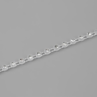 Стразы на нитях, 3 мм, 9 ± 1 м, цвет прозрачный Стразы на нитях, 3 мм, 9 ± 1 м, цвет прозрачный