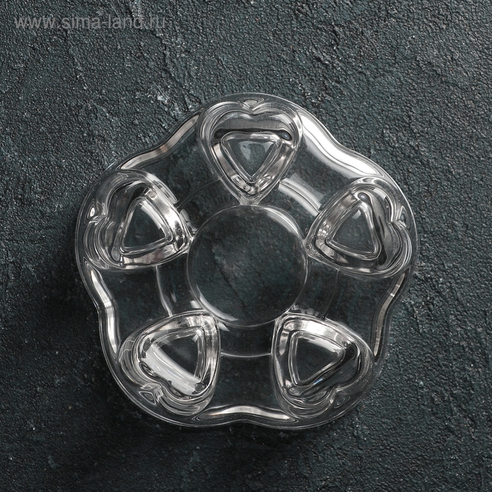 Подставка стеклянная для подогрева &laquo;Хрусталик&raquo;, d=11 см