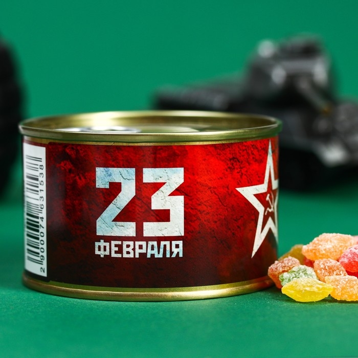 Монпансье Монпансье "23", карамель леденцовая в консервной банке, 140 г