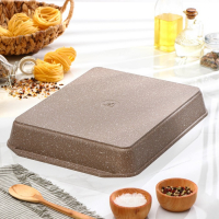 Противень &laquo;Гранит Brown&raquo;, 30&times;40 см, h=5,5 см, антипригарное покрытие, цвет коричневый