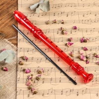 Блокфлейта Music Life, 8 отверстий, немецкая система, красная Блокфлейта Music Life, 8 отверстий, немецкая система, красная