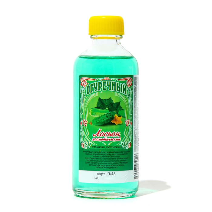 Лосьон одеколон после бритья Лосьон одеколон после бритья "Огуречный", 100 мл