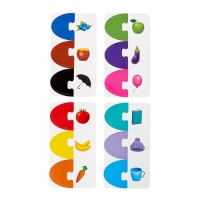 Парные IQ-пазлы &laquo;Мамы и малыши&raquo;, 12 пазлов, 24 детали