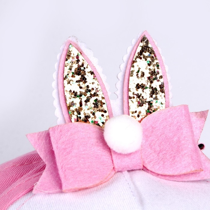 Детский набор &laquo;Зайка&raquo;, кепка р-р. 52-54 см, рюкзак 21х25 см