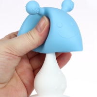 Набор прорезывателей силиконовых &laquo;Мой Зайка&raquo;, с погремушкой, 3 шт., на присоске, в кейсе, Крошка Я