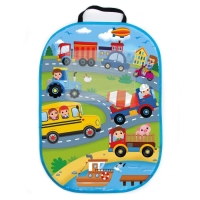 Незапинайка - защитная накидка на сиденье автомобиля с карманом &laquo;Транспорт&raquo;, 67х47,5 см