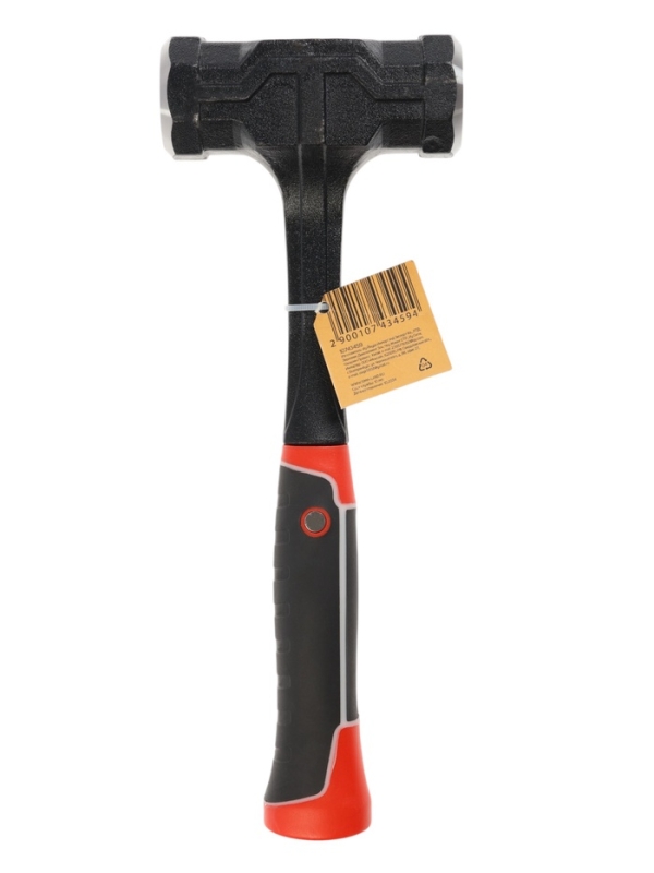 Кувалда ТУНДРА ПРОФИ, цельнокованая, двухкомпонентная рукоятка, магнит, 2 кг