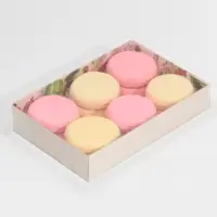 Коробка для макарун &laquo;Прекрасных мгновений!&raquo;, 18 х 12 х 3.5 см