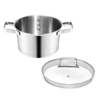 Кастрюля со стеклянной крышкой Loretto-24C