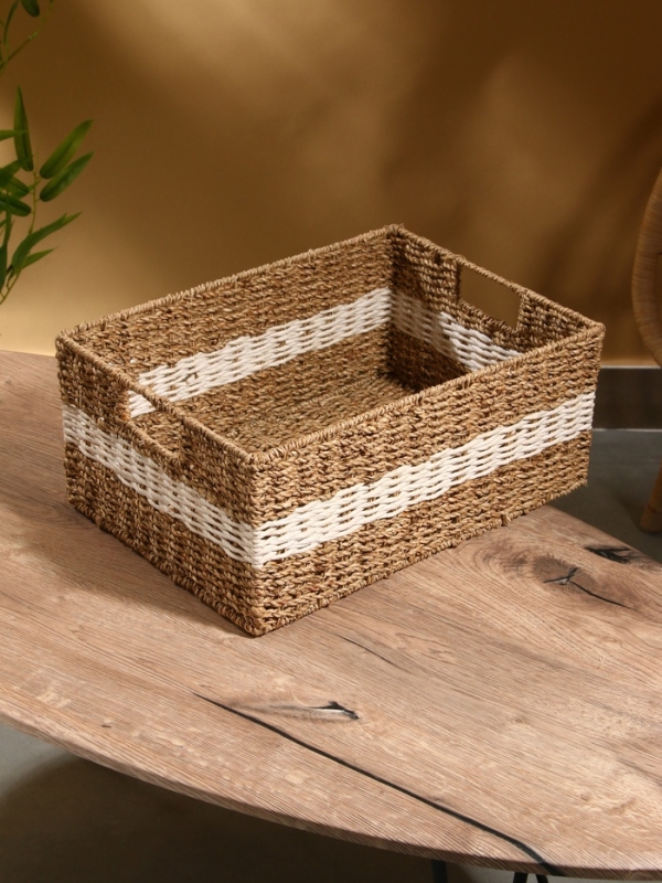 Корзина плетеная 40х30х17 см, сиграсс