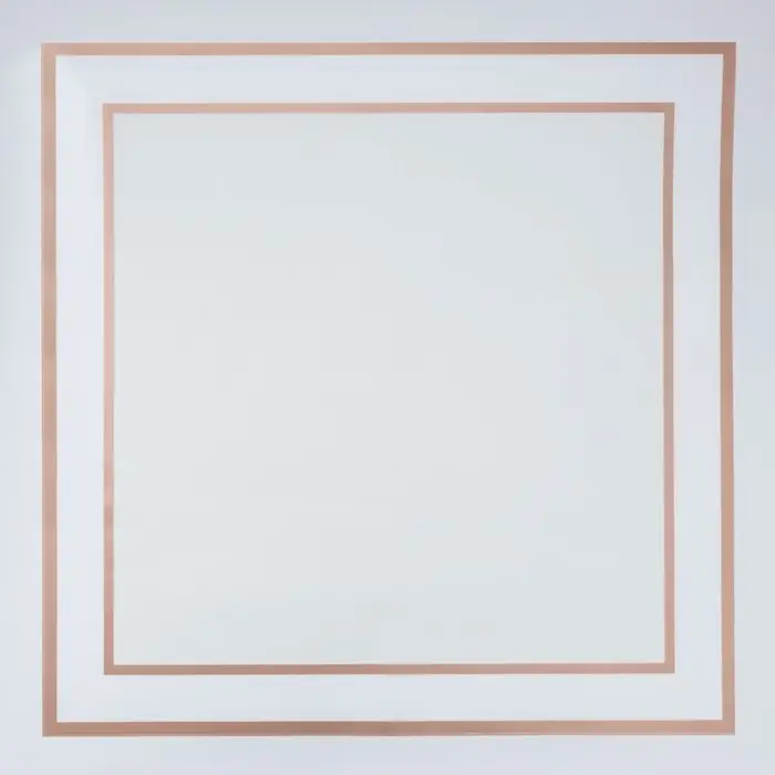 Пленка флористическая для цветов и букетов, белая, 57&times;57&plusmn;1 см см, 50 мкм