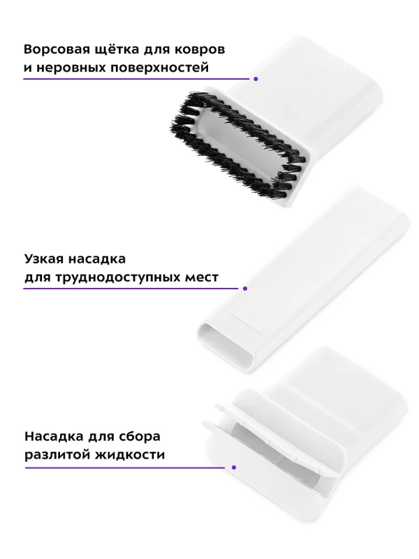 Ручной пылесос для дома беспроводной КТ-5198 - 75 Вт