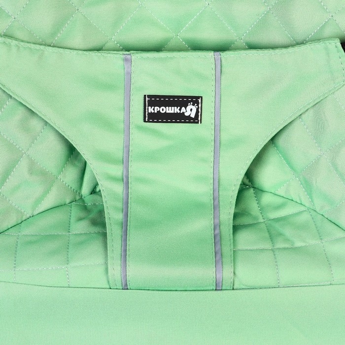 Шезлонг детский, кресло - качалка с игрушками для новорождённых &laquo;Крошка Я&raquo;, цвет зелёный