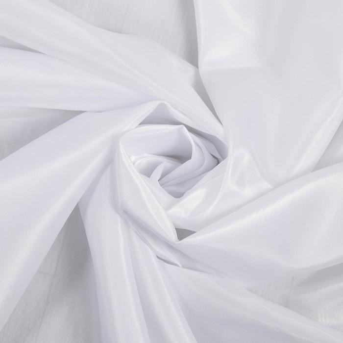 Штора для ванны SAVANNA &laquo;Классика&raquo;, с люверсами, 200&times;200 см, полиэстер, цвет белый