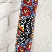 Сувенирный музыкальный инструмент "Посох дождя" 100 см МИКС