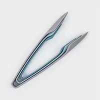 Набор щипцов 3 шт, 18,5;22;25 см, цвет голубой,синий,серый