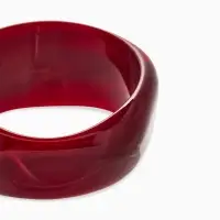 Браслет манжет акрил "Тренд", цвет бордово-малиновый