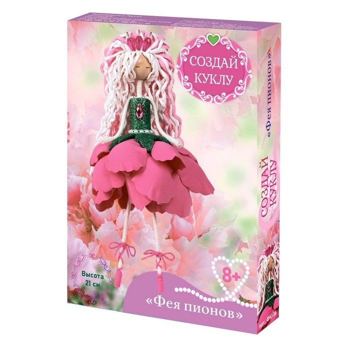 Набор создай куклу &laquo;Фея пионов&raquo;