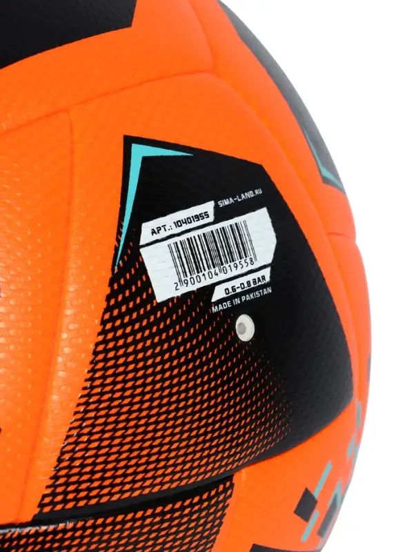 Футбольный мяч Minsa FB300 HYBRID, гибридная сшивка, 24 панели, размер 5