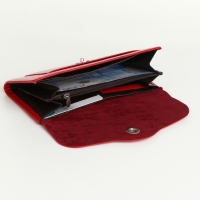 Кошелёк женский на магните, цвет красный Кошелёк женский на магните, цвет красный